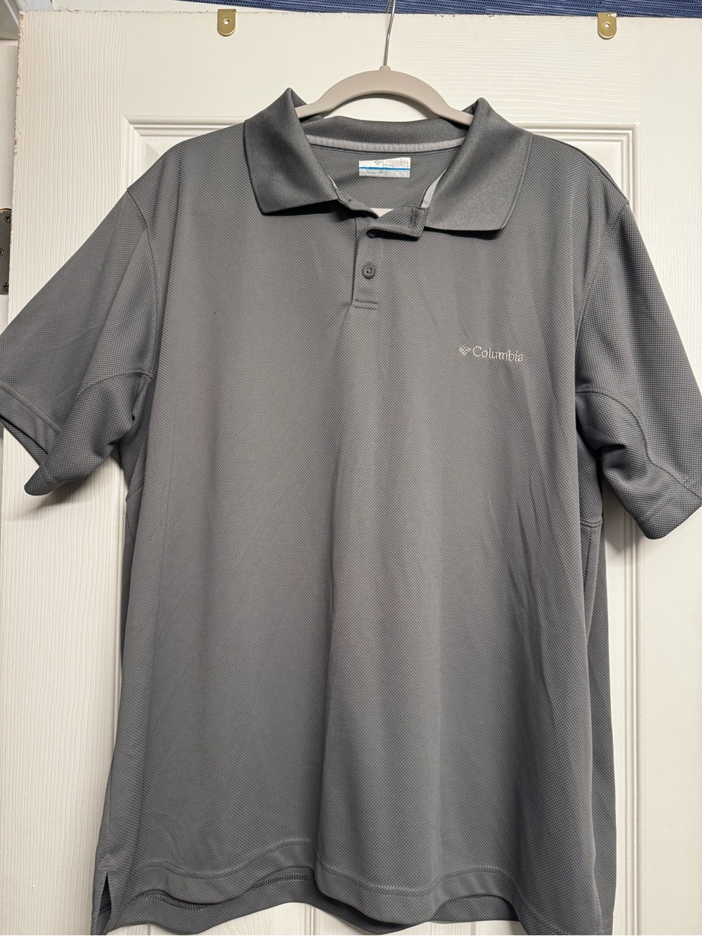 Columbia Men's Gray Performance Polo